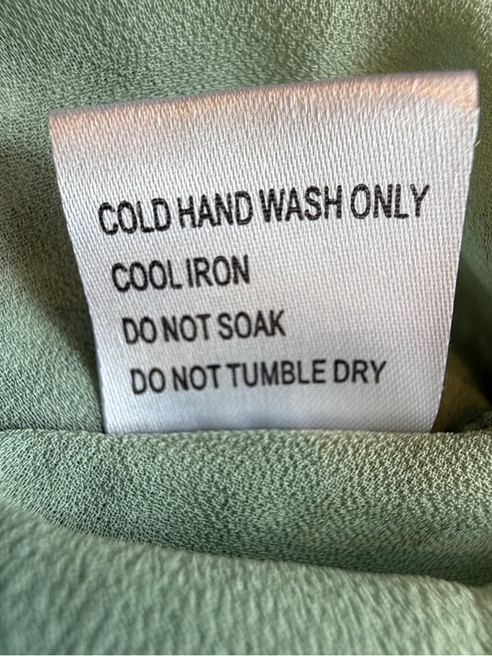 Princess Polly Women’s Pale Green Pattern Flowy Cierra Mid Sleeve Romper Size 4 - Picture 8 of 11